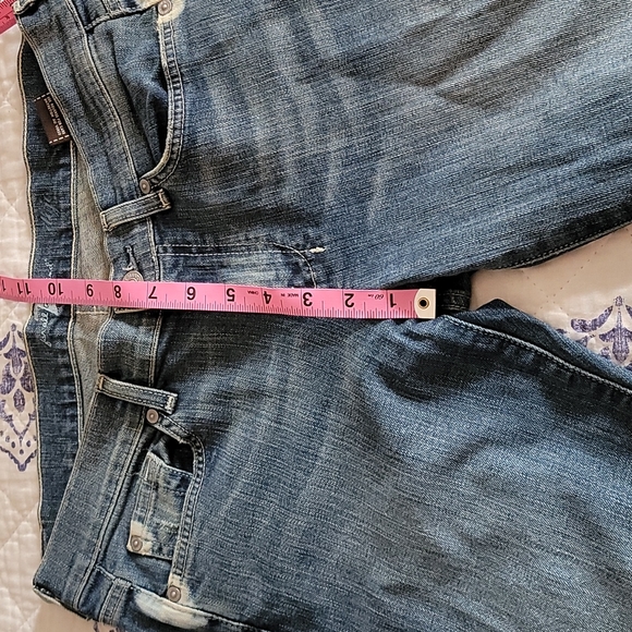 7 for All Mankind Dojo Flare Jeans Sz 31 x 31 - Picture 5 of 7